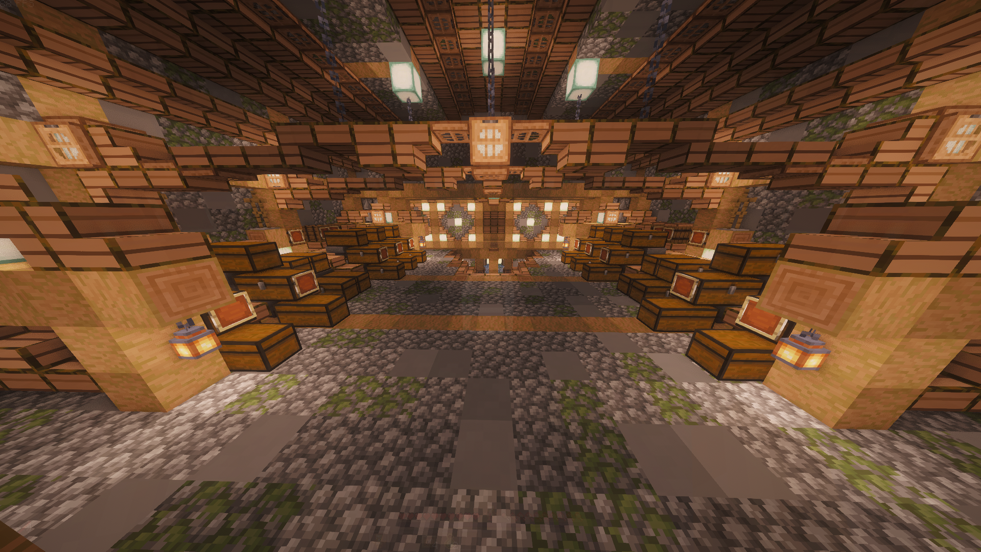 Mossy Cobblestone Stash